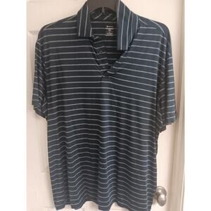 🩷Men's Members Mark Performance Shirt, Polo Short Sleeve, Size XL, Blue EUC